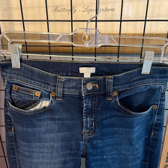 J. Crew Dark Blue Skinny Jeans 26 x 28 - Picture 2 of 3